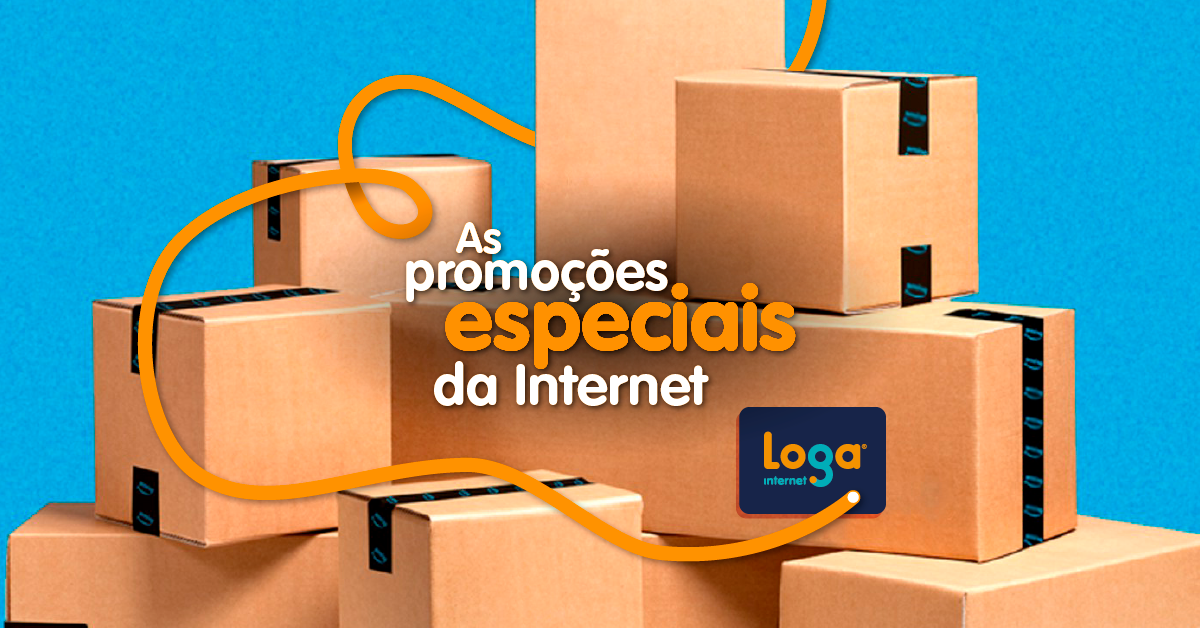 As promoções especiais da Internet