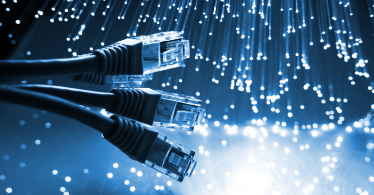 Ilustração dos cabos utilizados na conexão de internet em casa