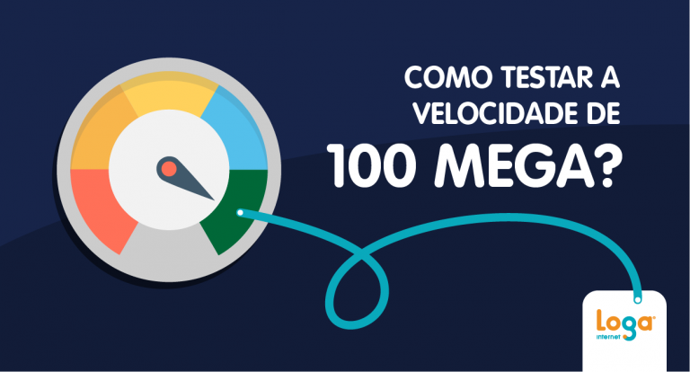 Como testar a velocidade de 100 Mega?