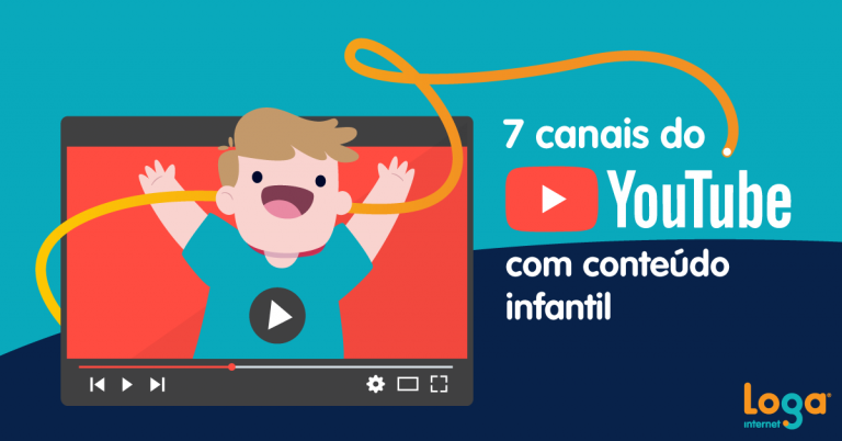 7 canais do Youtube com conteúdo infantil