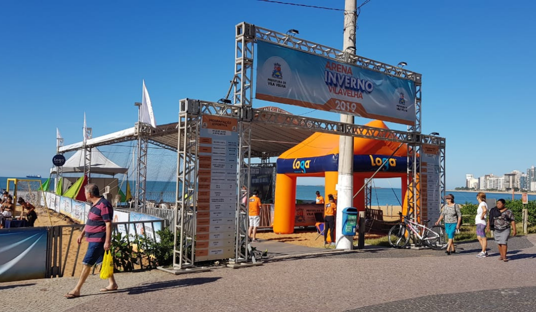 Loga é patrocinadora oficial da Arena de Inverno 2019