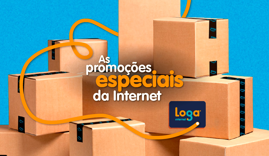 As promoções especiais da Internet