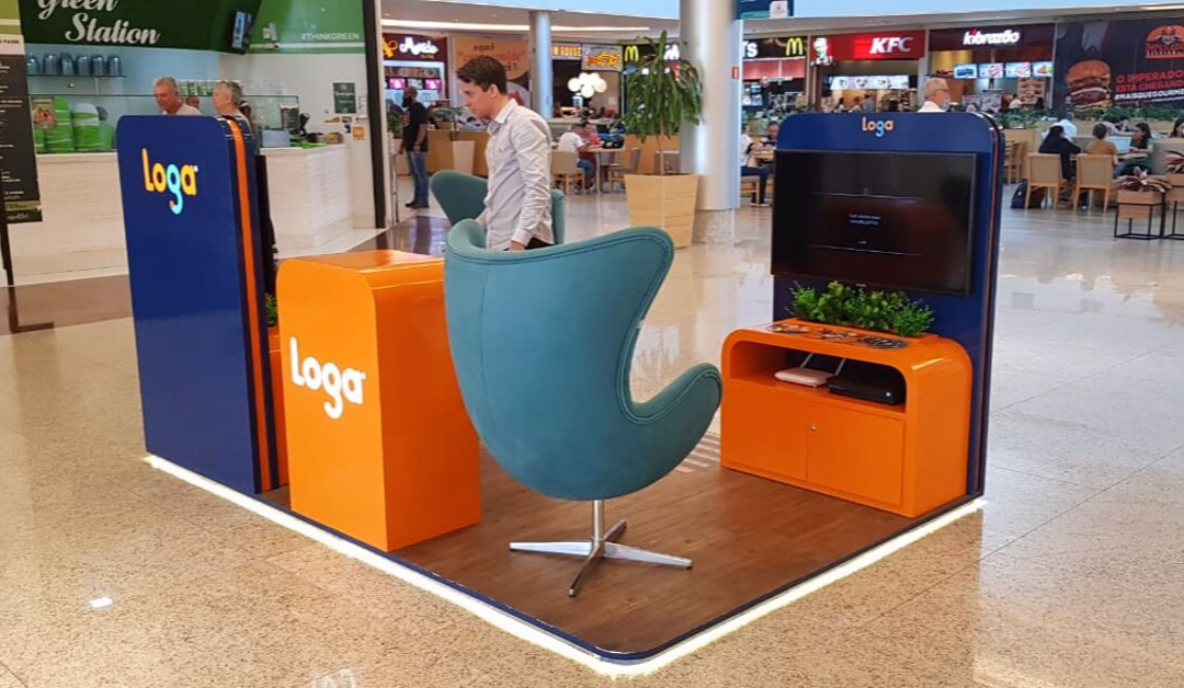 Loga inaugura Quiosque no Shopping Vila Velha