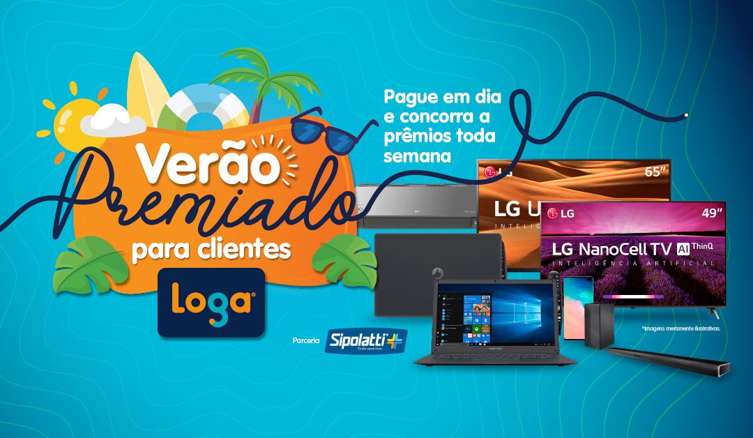 Verão Premiado pra quem é cliente Loga